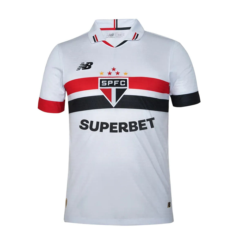 Camisa São Paulo 24/25 - Branca - C/ Patrocínio