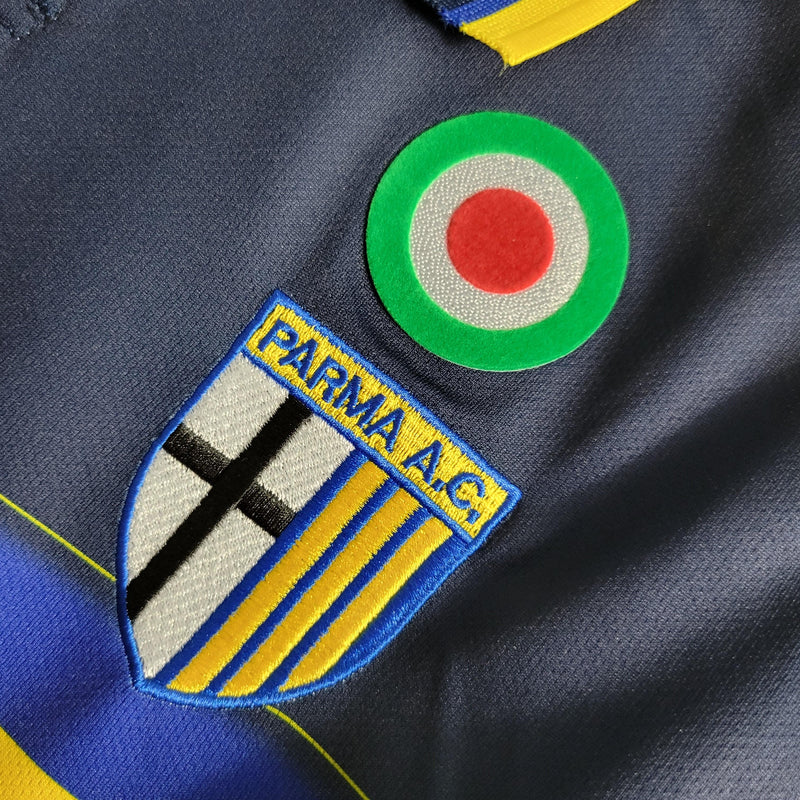 Camisa Parma 99/00 Retrô - Azul e Amarela