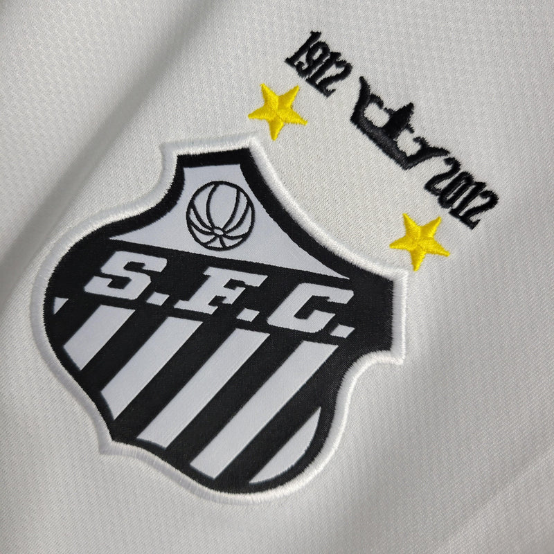 Camisa Santos 11/12 Retrô - Branca