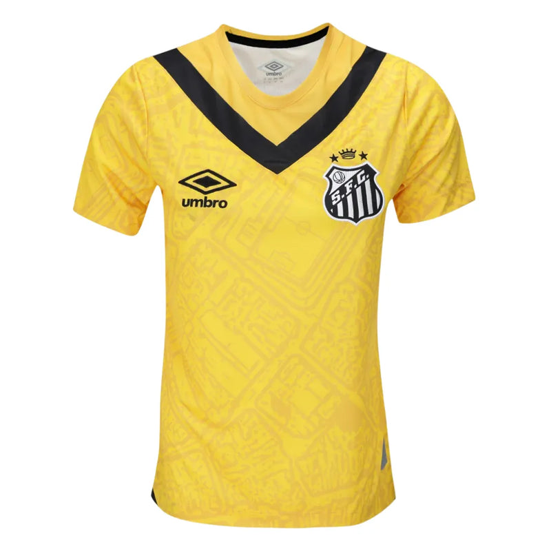 Camisa Santos Feminina 24/25 - Amarela