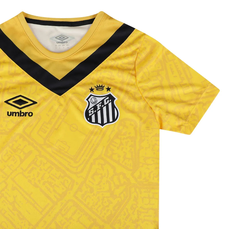 Camisa Santos Feminina 24/25 - Amarela
