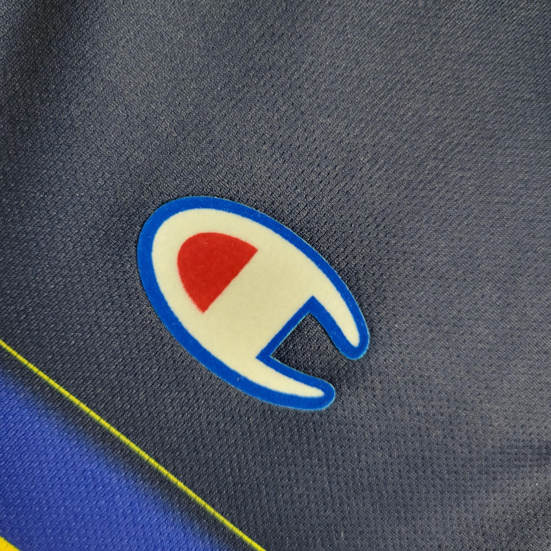 Camisa Parma 99/00 Retrô - Azul e Amarela