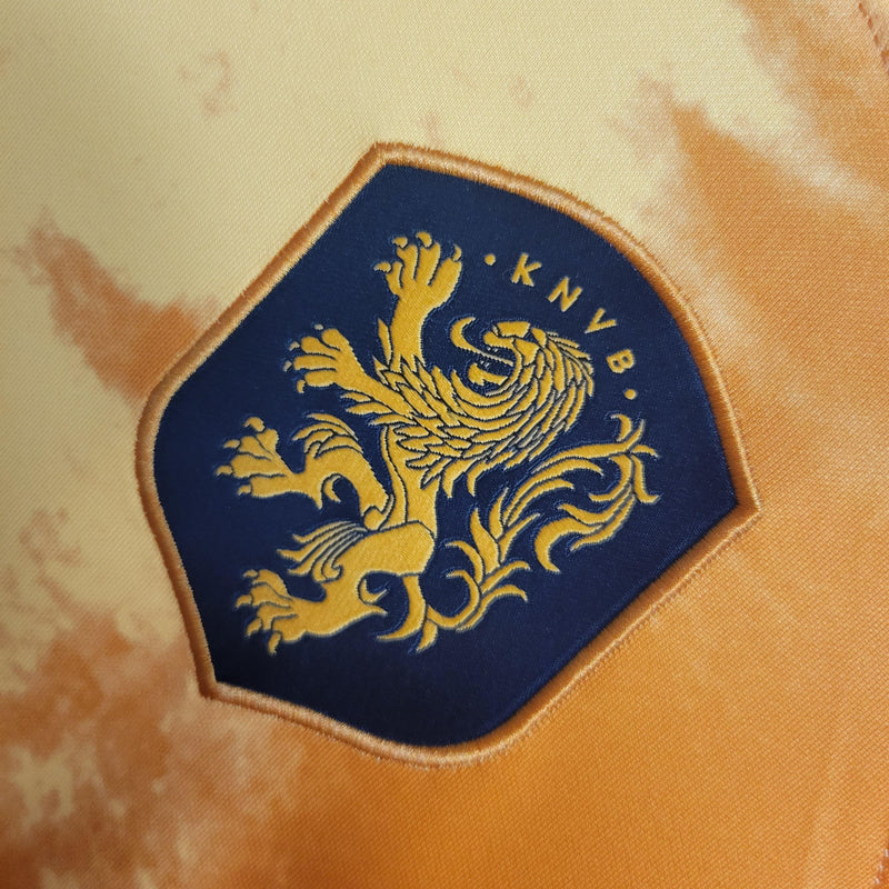 Camisa Holanda 2022 - Laranja