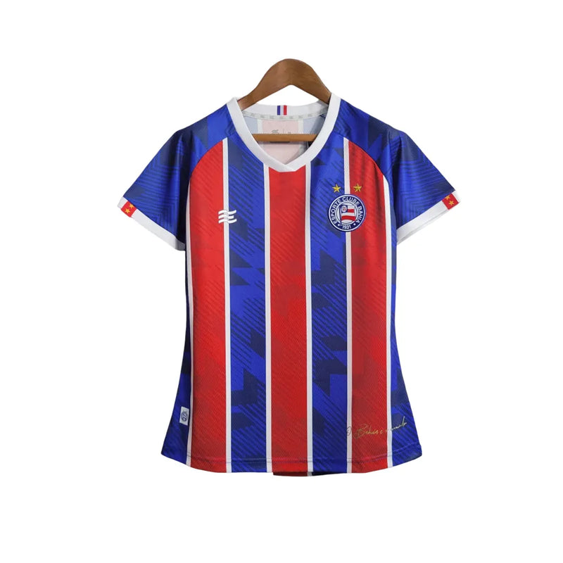 Camisa Bahia Feminina 23/24 - Azul e Vermelha