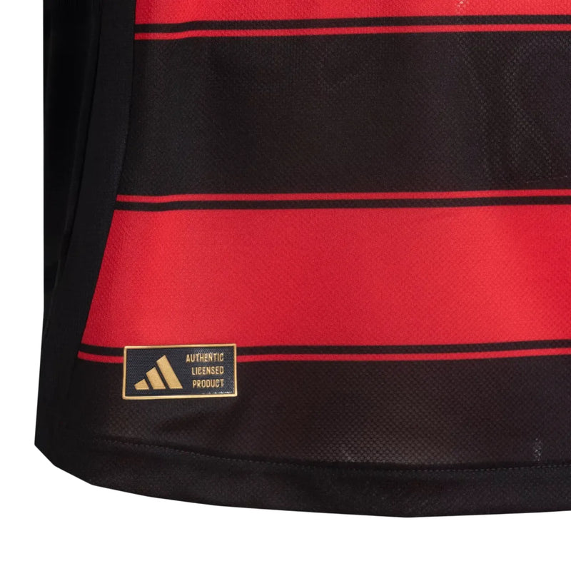 Camisa CRF Home 25/26 Jogador - Preta e Vermelha