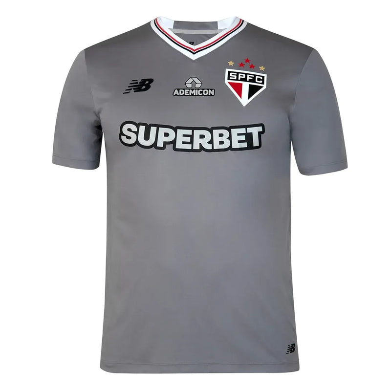 Camisa São Paulo Grey Day 25/26 - Cinza