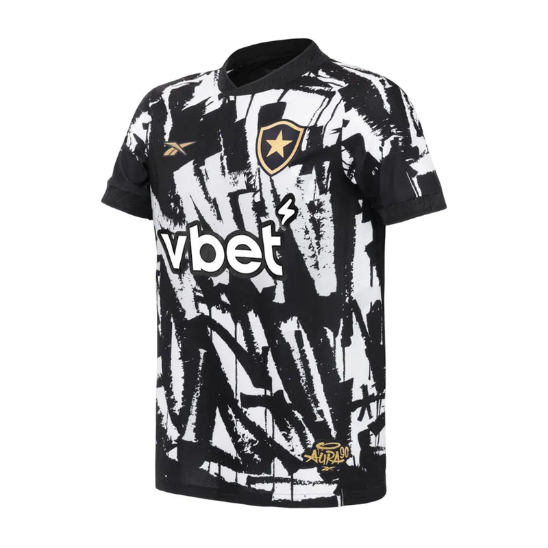 LANÇAMENTO Camisa Botafogo 4th 25/26 - Preta e Branca