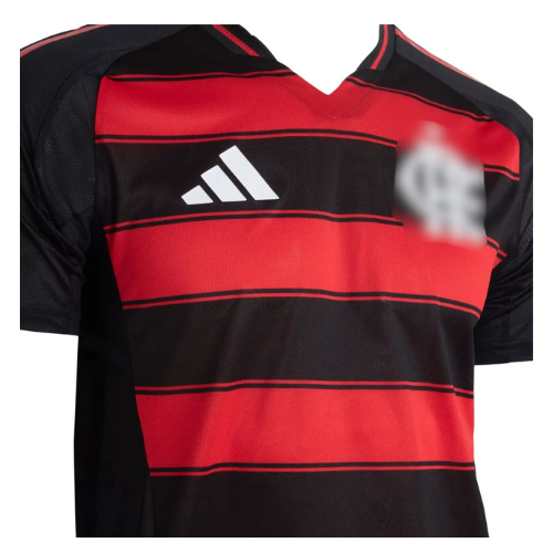 Camisa CRF Home 25/26 Jogador - Preta e Vermelha