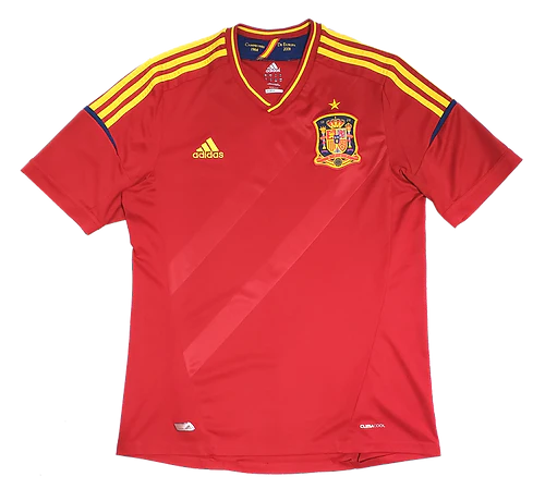 Camisa Espanha 2012 Retrô - Vermelha