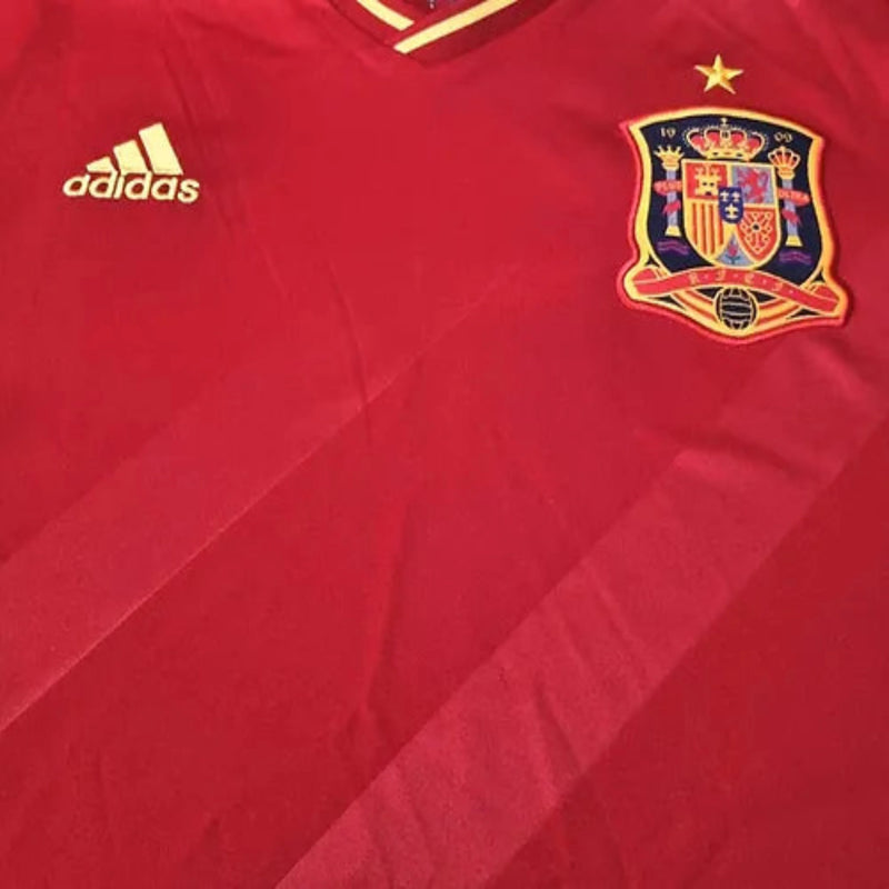 Camisa Espanha 2012 Retrô - Vermelha