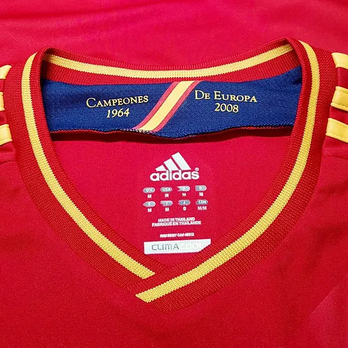 Camisa Espanha 2012 Retrô - Vermelha