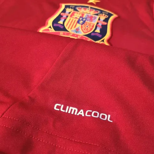 Camisa Espanha 2012 Retrô - Vermelha