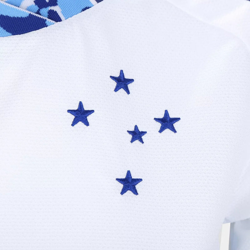 Camisa Cruzeiro Feminina 24/25 - Branca