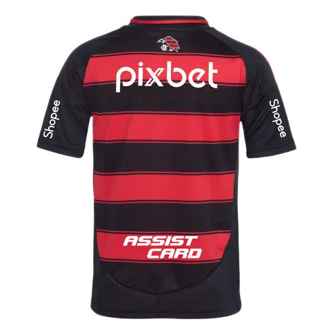 Camisa CRF Home 25/26 - Preta e Vermelha