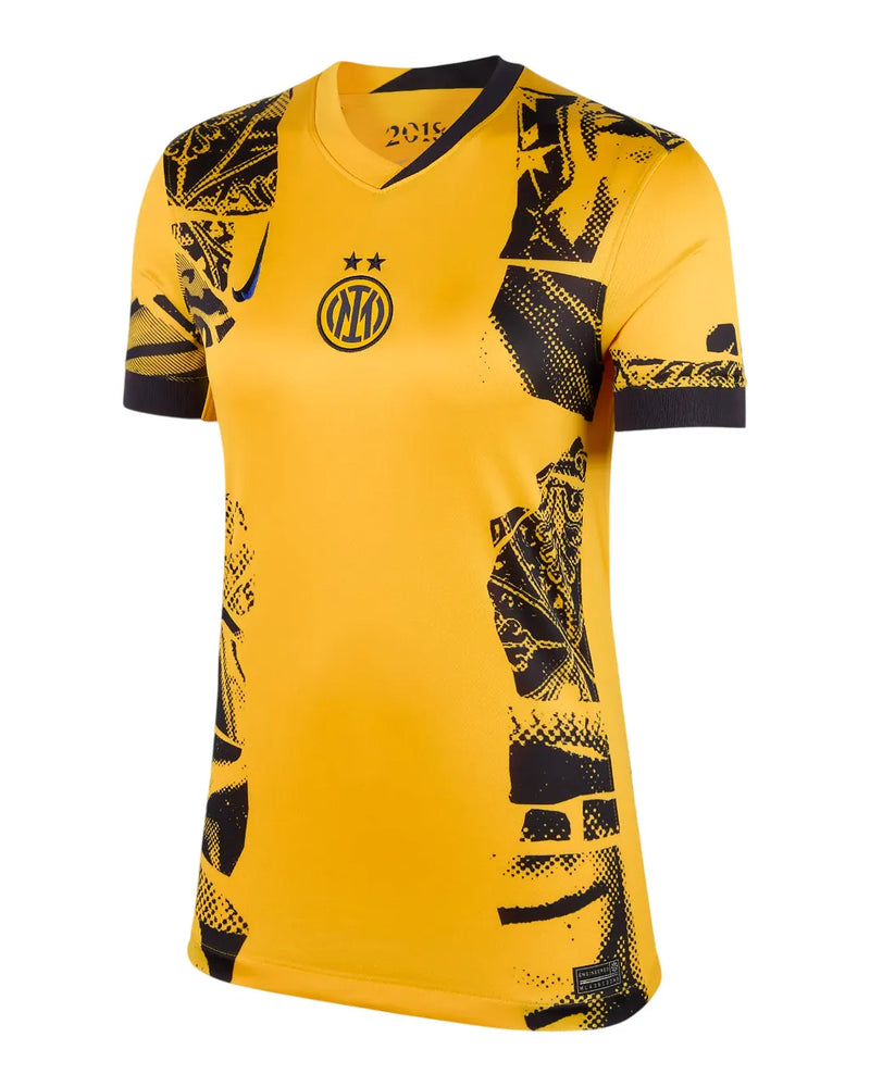 Camisa Inter de Milão Feminina 24/25 - Amarela
