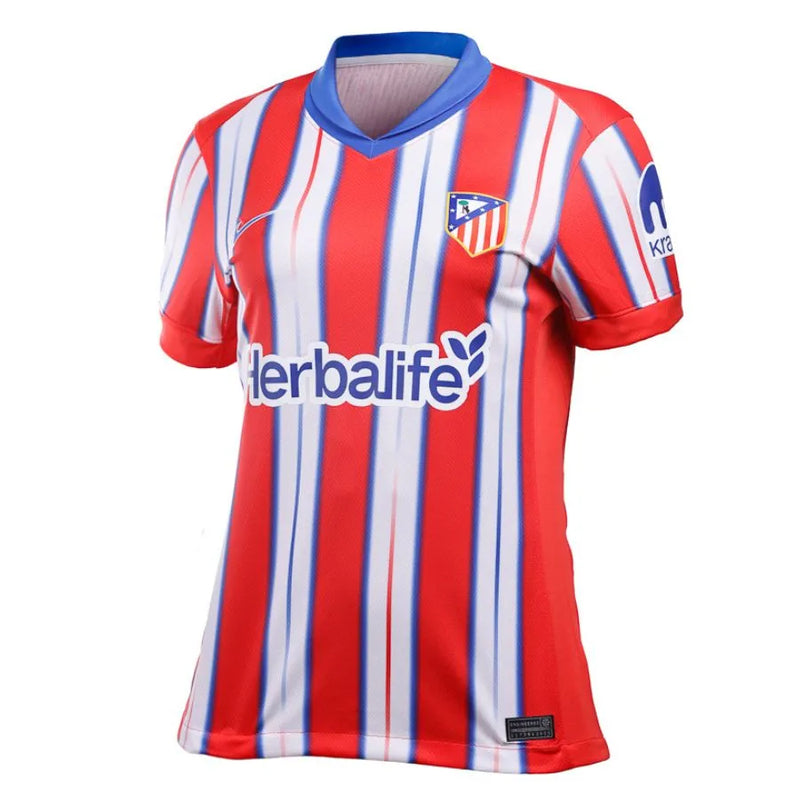 Camisa Atlético de Madrid Feminina 24/25 - Branca e Vermelha