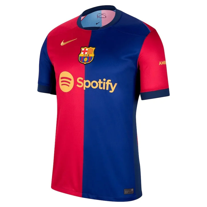 Camisa Barcelona 24/25 - Azul e Vermelha