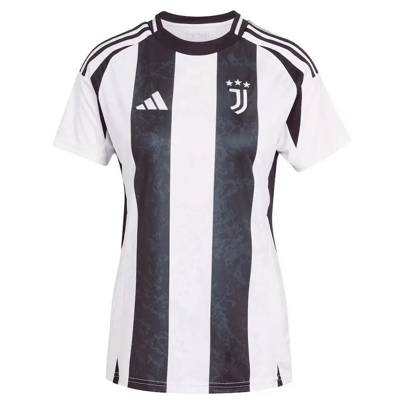 Camisa Juventus Feminina 24/25 - Branca e Preta