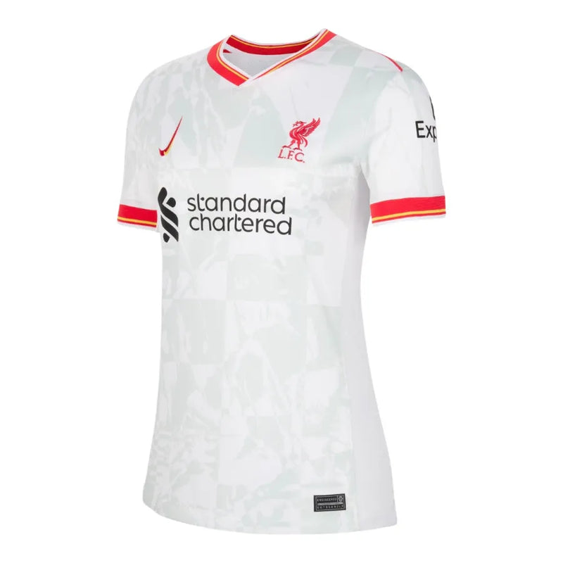 Camisa Liverpool Feminina 24/25 - Branca