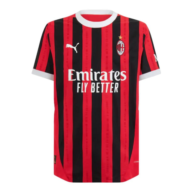 Camisa Milan 24/25 - Preta e Vermelha