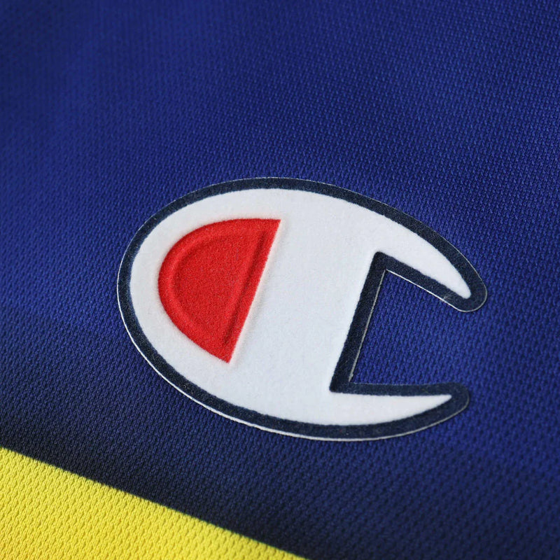 Camisa Parma 01/02 Retrô - Azul e Amarela