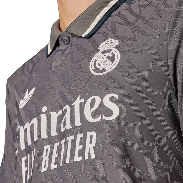 Camisa Real Madrid 24/25 Jogador - Cinza