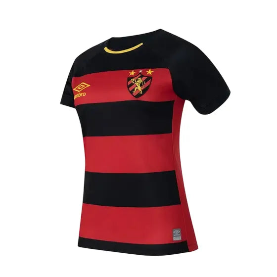 Sport Recife Feminina 23/24 - Vermelha e Preta