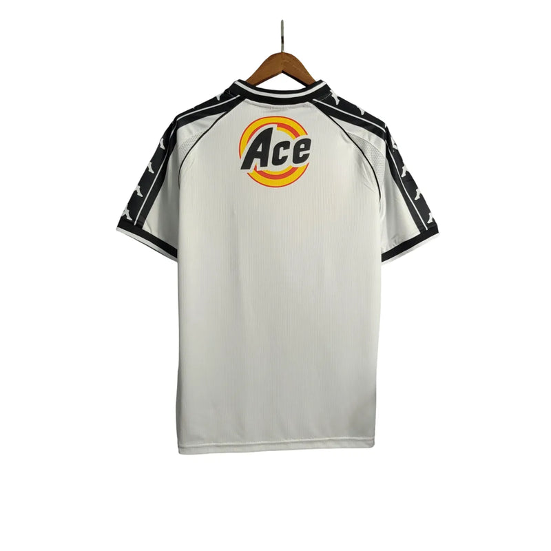 Camisa Vasco 2000 Retrô - Branca e Preta