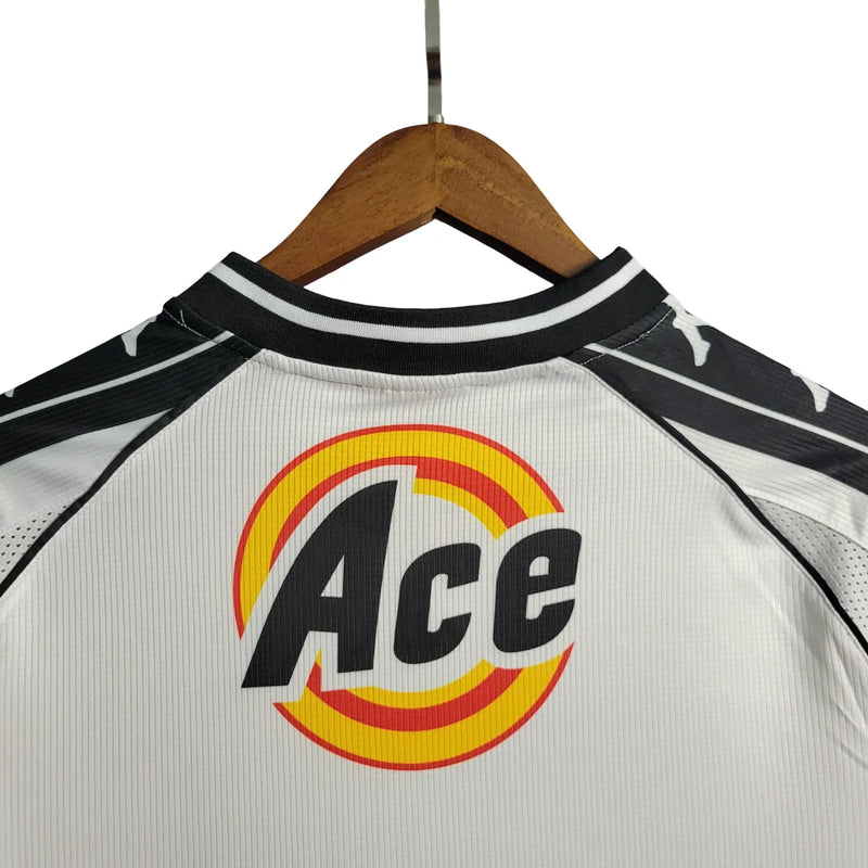Camisa Vasco 2000 Retrô - Branca e Preta