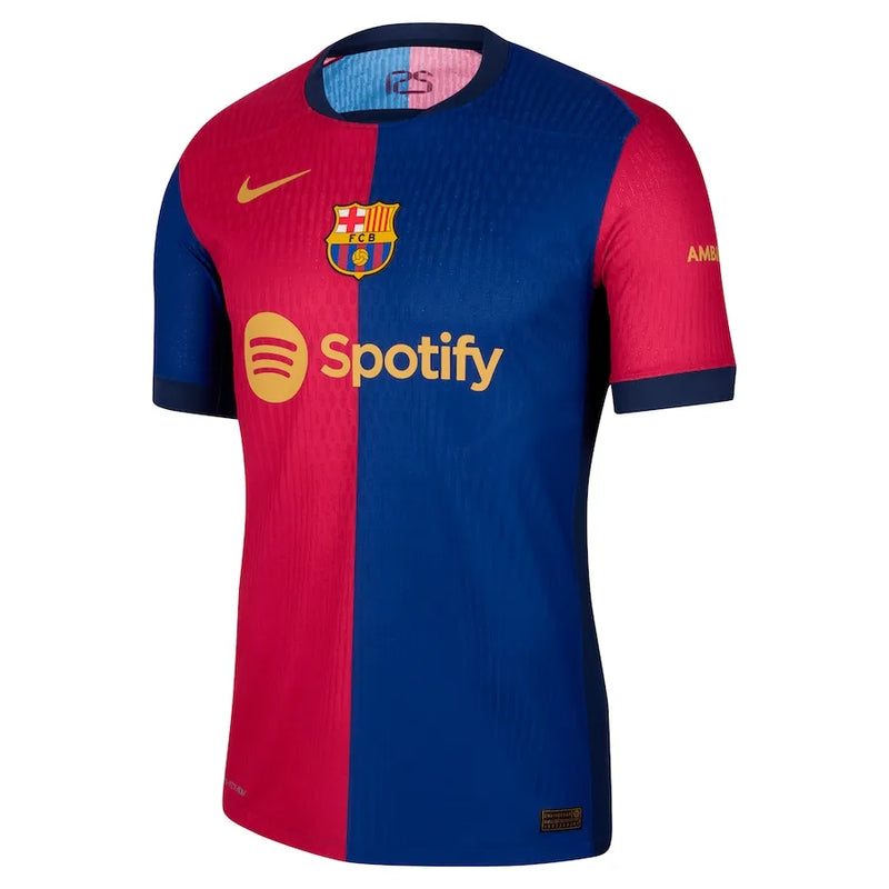 Camisa Barcelona 24/25 Jogador - Azul e Vermelha