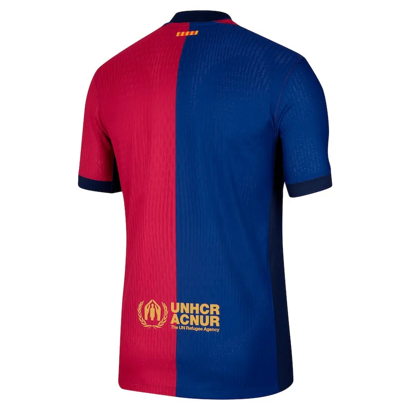 Camisa Barcelona 24/25 Jogador - Azul e Vermelha