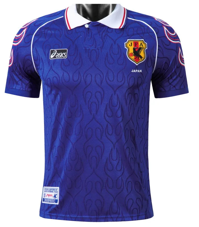 Camisa Japão 1998 Retrô - Azul