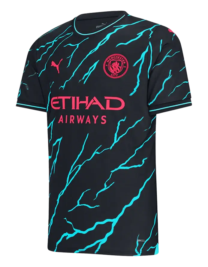 Camisa Manchester City 23/24 - Azul