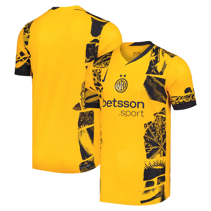 Camisa Inter de Milão 24/25 Jogador - Amarela