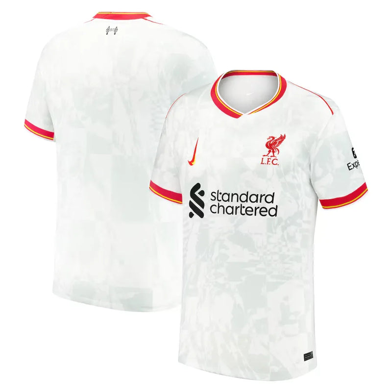 Camisa Liverpool 4/25 - Branca