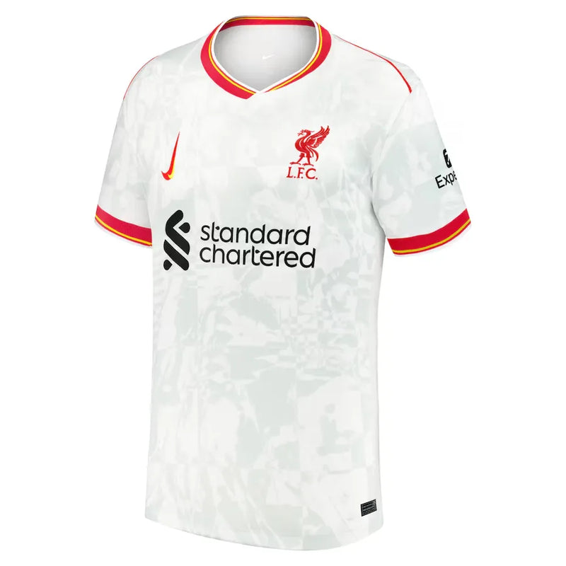 Camisa Liverpool 4/25 - Branca