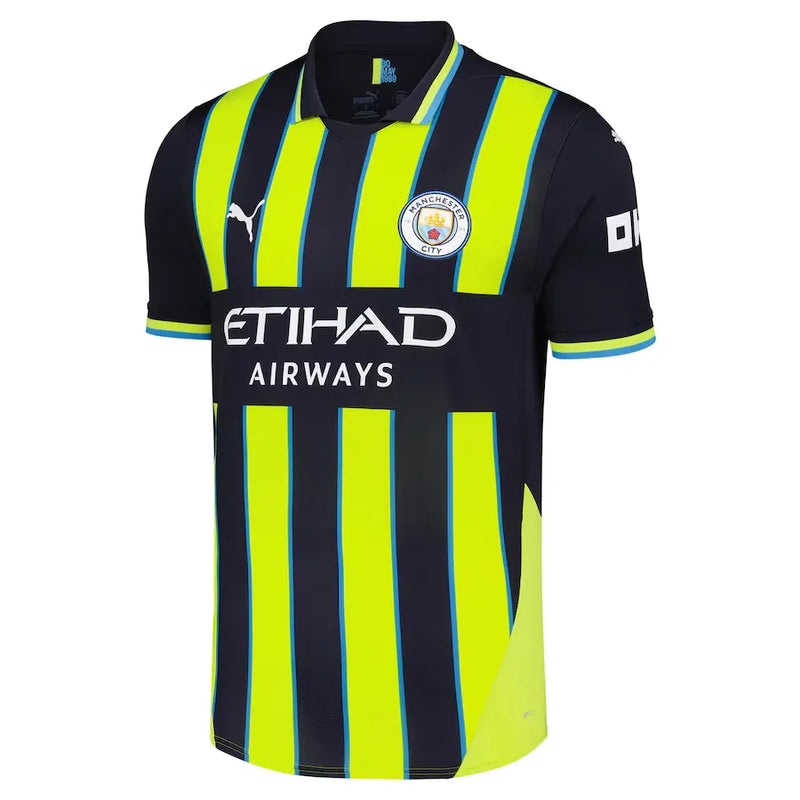 Camisa Manchester City 24/25 - Azul e Amarela