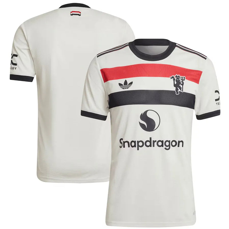 Camisa Manchester United 24/25 Jogador - Branca