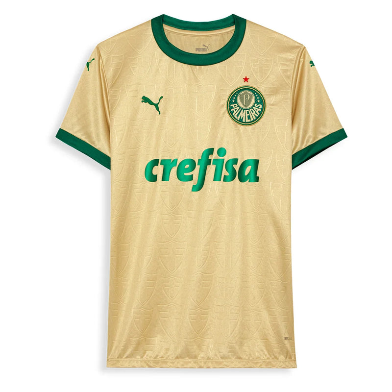 Camisa Palmeiras Feminina 24/25 - Dourada
