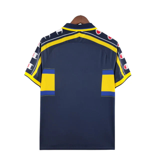 Camisa Parma 99/00 Retrô - Azul e Amarela