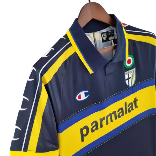 Camisa Parma 99/00 Retrô - Azul e Amarela