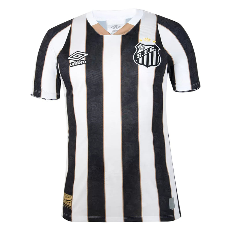 Camisa Santos 24/25 - Branca e Preta