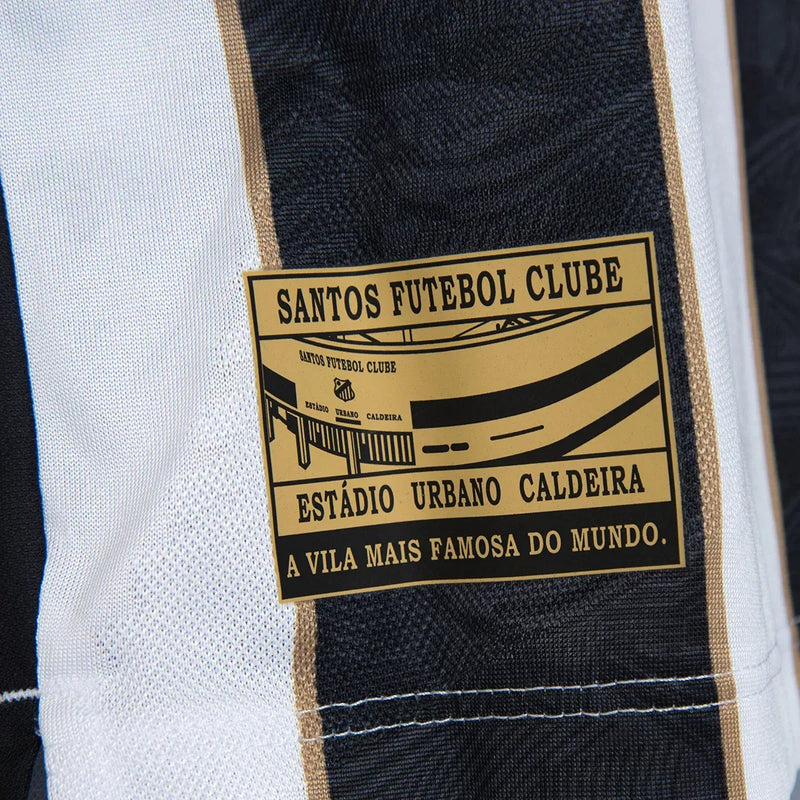 Camisa Santos 24/25 - Branca e Preta