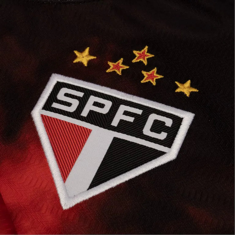 Camisa São Paulo 24/25 - Preta e Vermelha