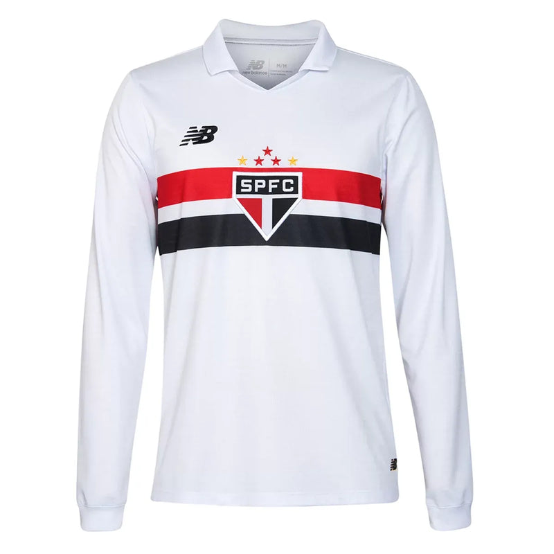 Camisa São Paulo 24/25 Manga Longa - Branca