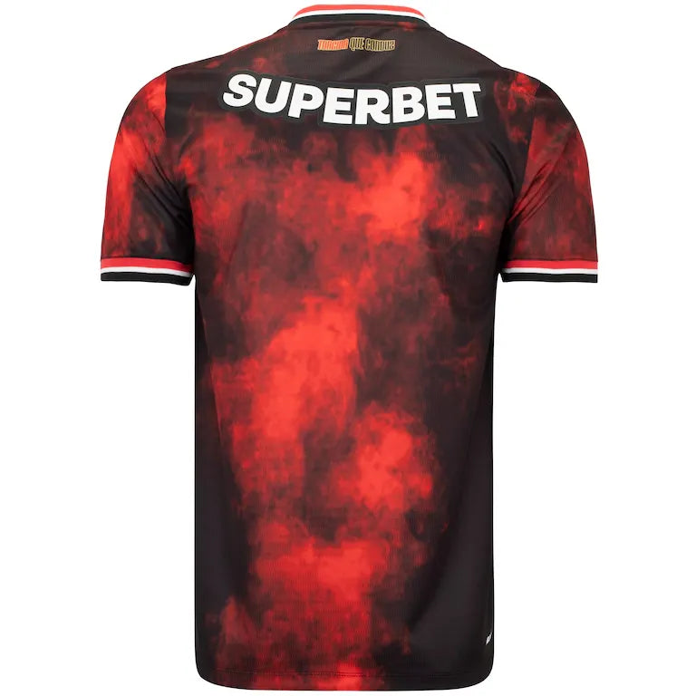 Camisa São Paulo 24/25 - Preta e Vermelha