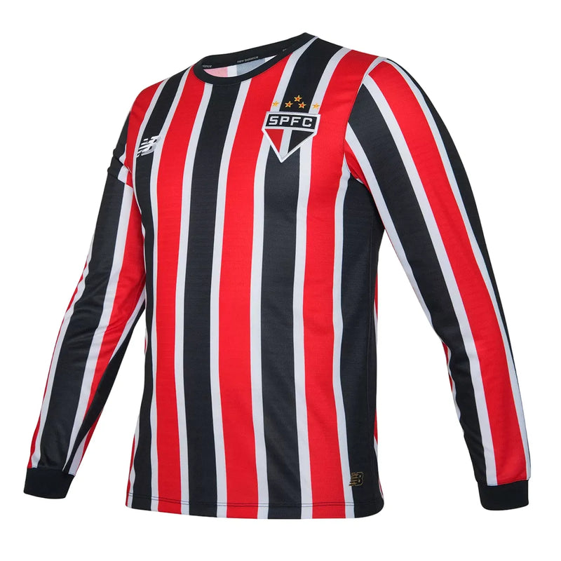 Camisa São Paulo 24/25 Manga Longa - Vermelha e Branca