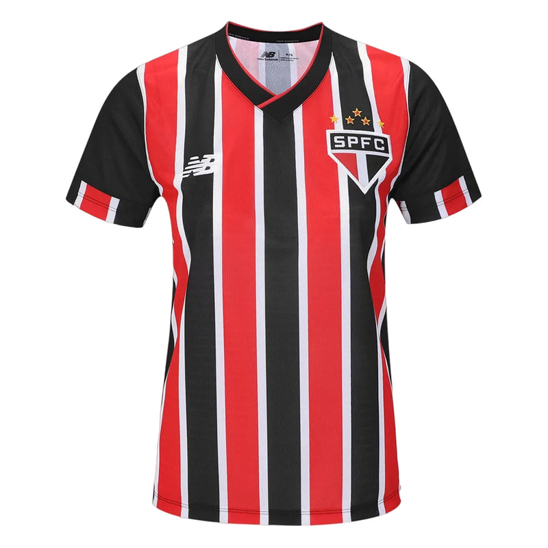 Camisa São Paulo Feminina 24/25 - Vermelha e Branca