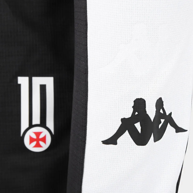 Camisa Vasco 24/25 Manga Longa - Preta e Branca