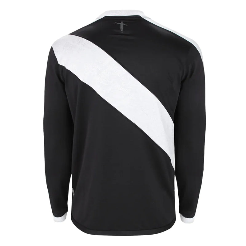 Camisa Vasco 24/25 Manga Longa - Preta e Branca